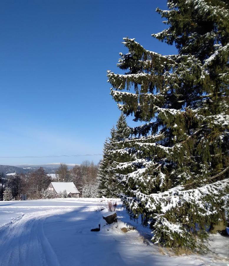Chaloupka Pod Kanci Stezkou Nova Ves nad Nisou ภายนอก รูปภาพ